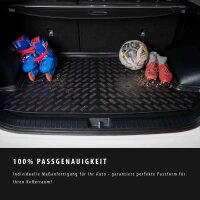 ELMASLINE 3D Kofferraumwanne für AUDI Q2 2016-2025 - unterer Ladeboden | Hoher Rand | Zubehör