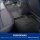 ELMASLINE 3D Gummimatten & Kofferraumwanne Set für PEUGEOT 2008 2 2019 - 2023 (Elektro) unterer Ladeboden