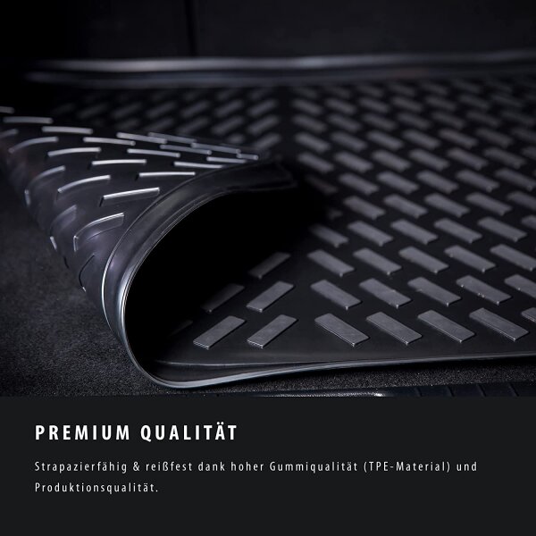 ELMASLINE 3D Kofferraumwanne für BMW X2 ab 2024 | Hoher Rand | Zubehör