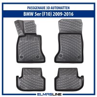 Design 3D Gummimatten Set für BMW 5er (F10) 2013-2016