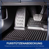 Design 3D Gummimatten Set für SEAT LEON II 2005 - 2012