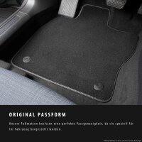 Premium Textil Fußmatten Set für FORD Fiesta VII ab 2017