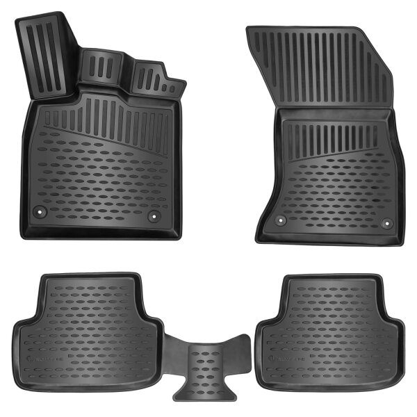 3D Gummimatten für SEAT LEON ab 2020 (Manuell/Schaltung) 3D Gummimatten passgenau