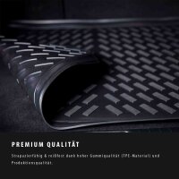 ELMASLINE 3D Kofferraumwanne für VW E-UP ab 2020 | (oberer Ladeboden) Kofferraummatte Kofferraumabdeckung